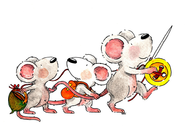 Handmade Illustration by Katy Dynes (Kitty Dinners)